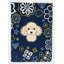 Terrier en fleurs à 2 côtés en polyester 15 x 11,5 po drapeau de jardin-38380648