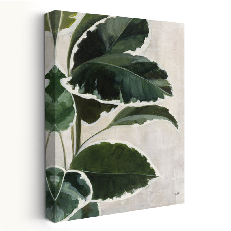 Botanicals and Cream Tropical Study I Art, H 24 po x l 16 po