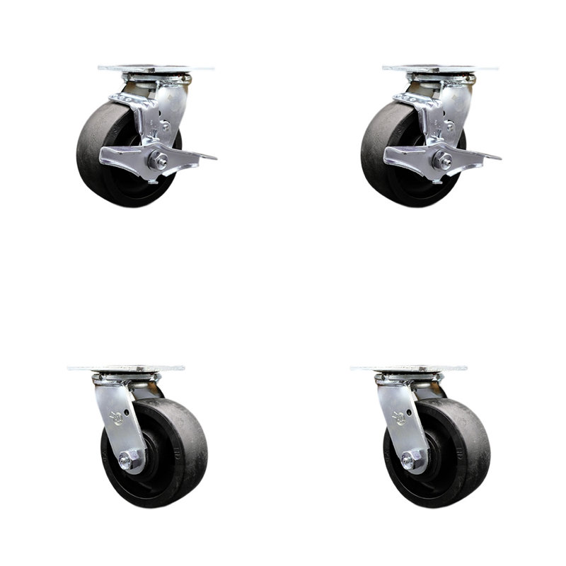 Caster Set with Ball Bearings