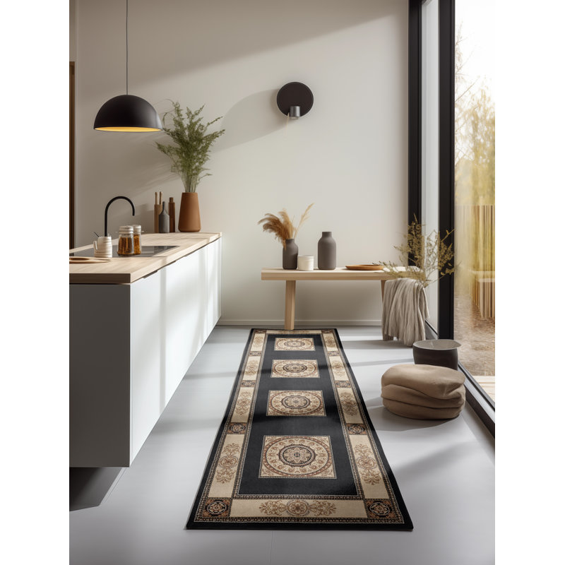 Runner Shindand Oriental 80cm X 240cm Area Rug