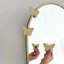 Burgan Metal Flat Floor Mirror