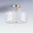 3-Light Semi-Flush Mount Light-1391360808