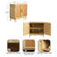Armoire multimédia Ori Rattan