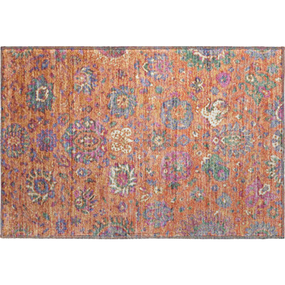 Premium Machine Washable Ariel Global Rug