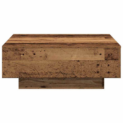 Couch Table Oak Engineered Wood Sturdy