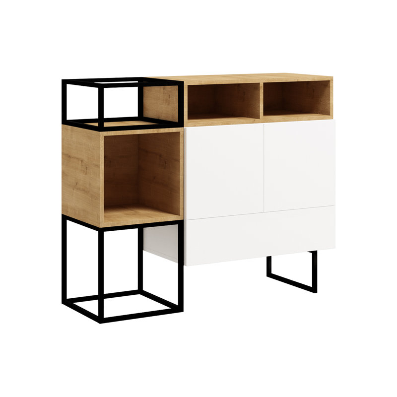 Harliv 120cm W 1 - Drawer Chest of Drawers