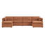 Canapé modulaire rembourré 146,5 po Winfree-1503913933