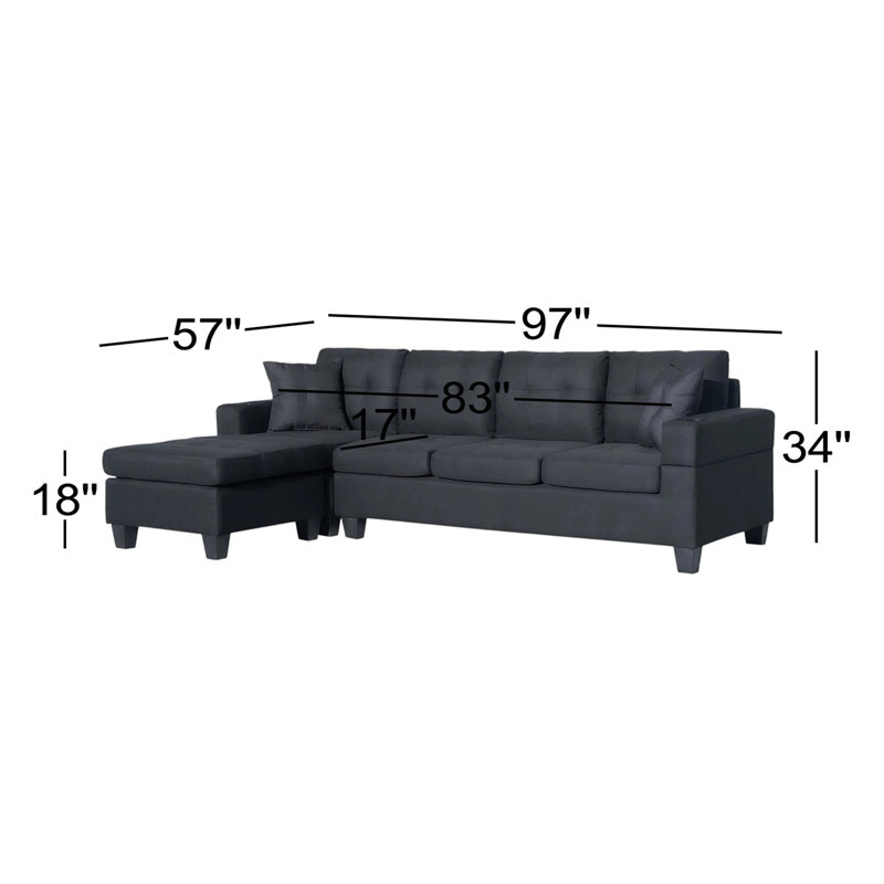Cabane Upholstered 97'' Sofa