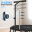 Trampoline 50 "Rebondeur pour adultes avec bar, mini trampoline 550 LBS-114294654
