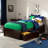 Cullers Solid Wood Platform Bed with Panel Footboard & Storage Drawers-654853610