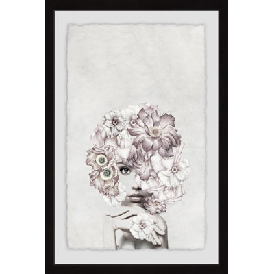 Through The Bouquet - Single Picture Frame Print