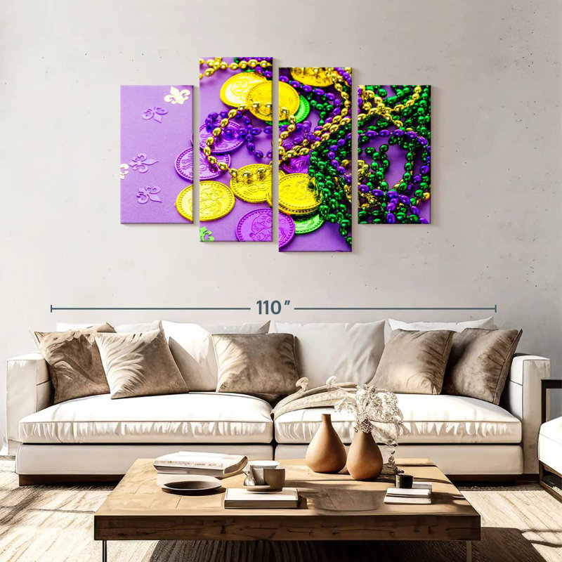 Ornements Lelend Mardi Gras