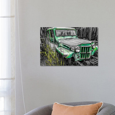 Willys Green by Heidi Bannon - Wrapped Canvas Print