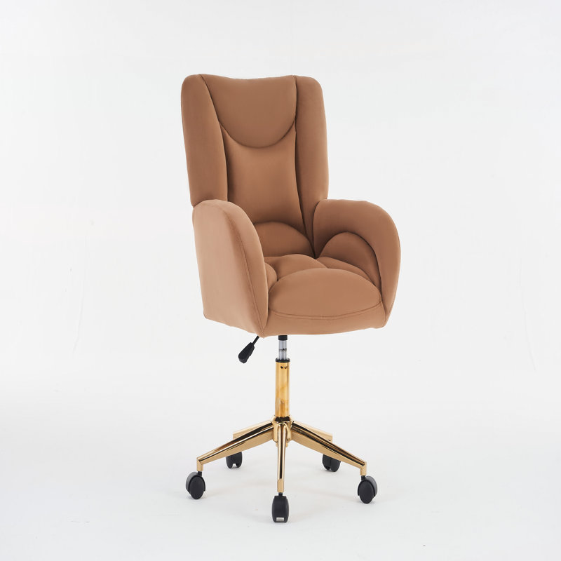 Accent Chairs, Coffee Velvet