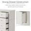 4 - Drawer Rectangle Accent Chest