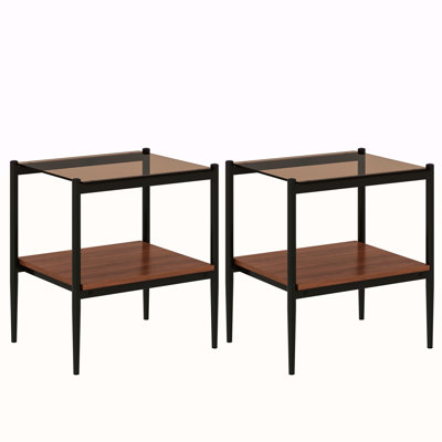 Set Of 2 Rectangle End Table