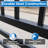 72'' H x 96'' W Metal Fencing with 8 Panel(s) Included