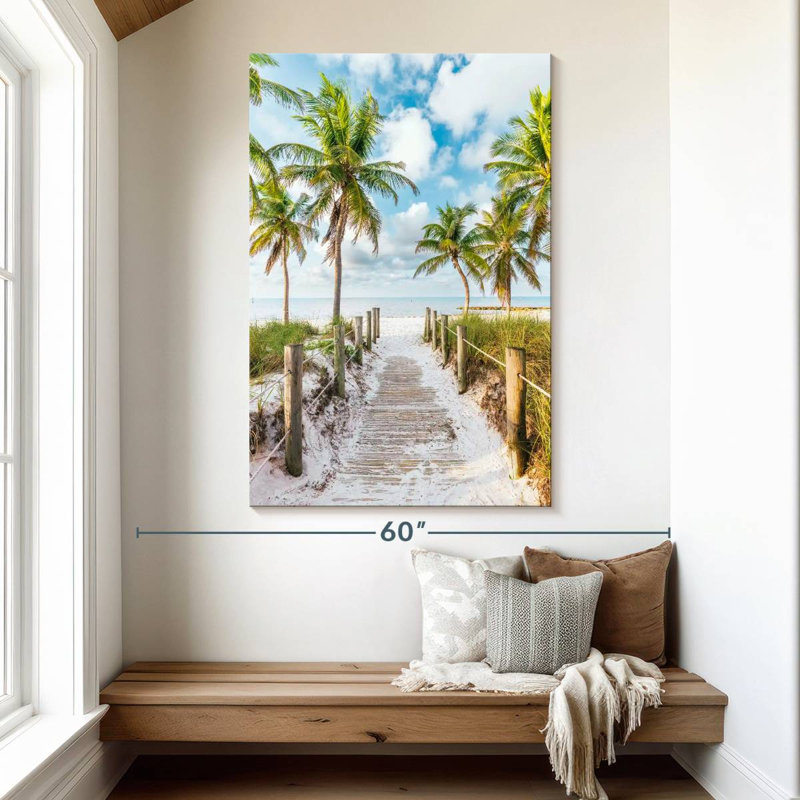 Aime To The Beach, 51" H x 34" W