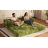 80.5'' Mordern Convertible Sleeper Sofa Corduroy Loveseat Sofa Bed, Foldable Floor Couch-1414177262
