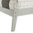 Allyannah Bustillo Modern Solid Wood Twin Platform Bed with Headboard-1293175415