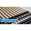 4Pièces de 23,6 po x 47,24 po à lambris d'aspect bois, panneaux muraux insonorisés 3D (31 pieds carrés / caisse)-88939577