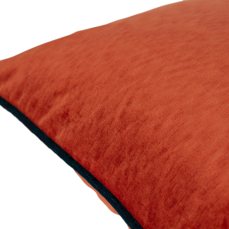 Cushion, 30cm H x 60cm W x 10cm D, Brick, Rectangular