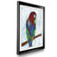 Perroquet tropical - cadre photo, reproduction d'art sur papier-597728936-597728940
