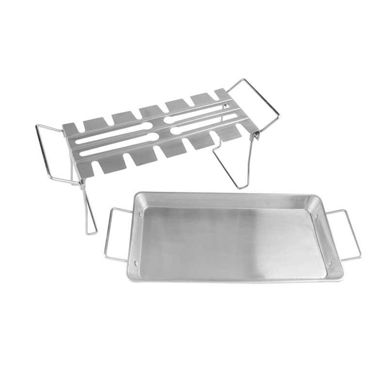 Stainless Steel Non-Stick Dishwasher Safe Grilling Tool Set