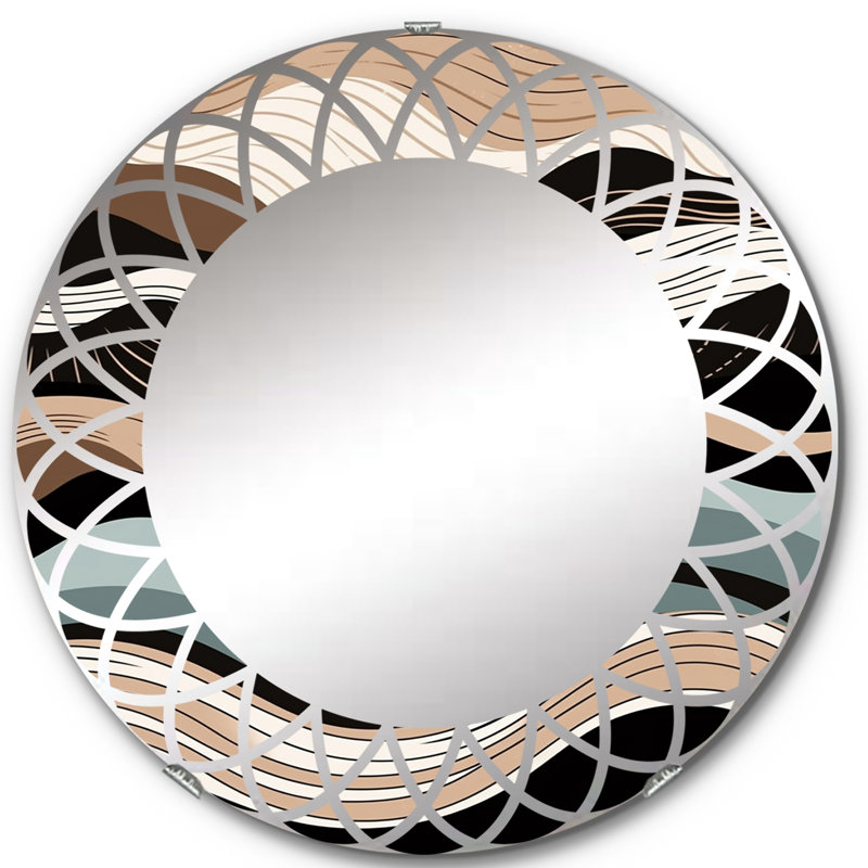 Miroir mural Zolton, 24 po x 24 po