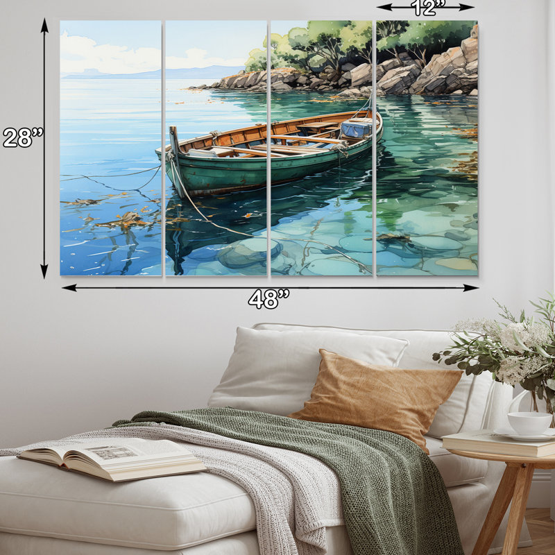 Coastal Nautical & Beach Wall Decor on Metal