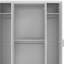 4 Door Wardrobe with Mirror-1904197910
