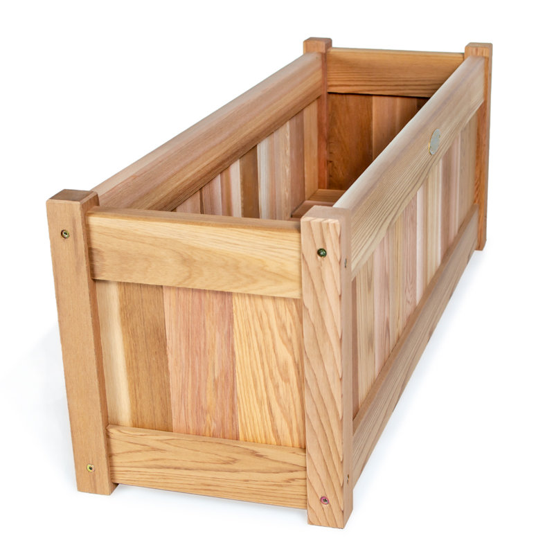 Western Red Cedar Wood Elevated Planter