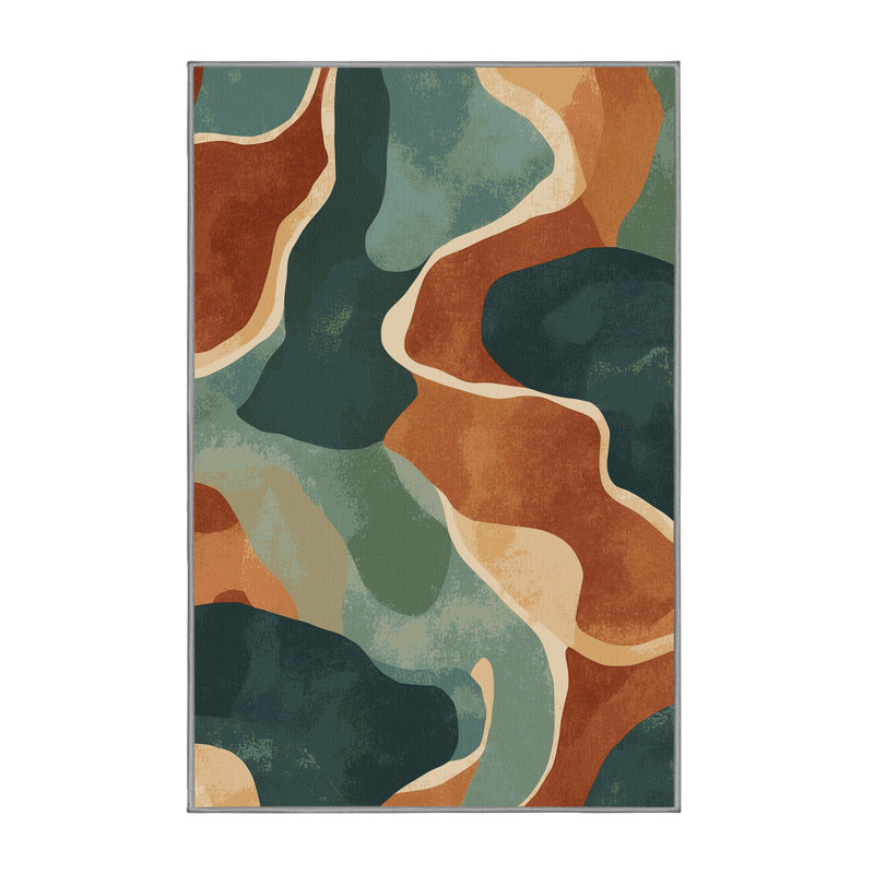 Tapis Earthly Echoes, Rectangulaire 2 pi x 3 pi