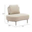 Chaise d'appoint beige