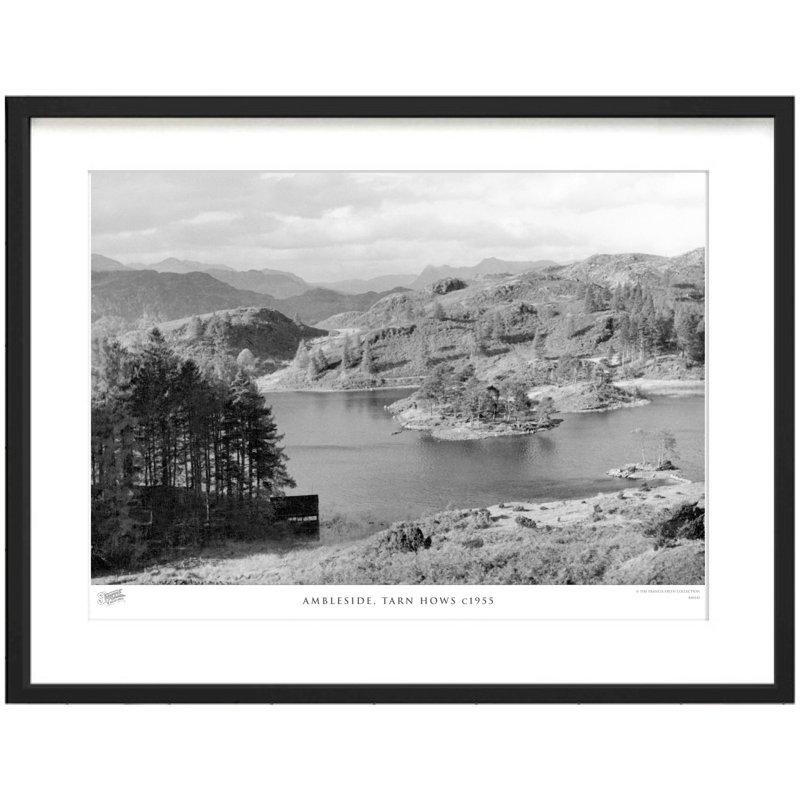 Ambleside, Tarn Hows C1955 by Francis Frith - Single Picture Frame Print, 28cm H x 36cm W x 2.3cm D