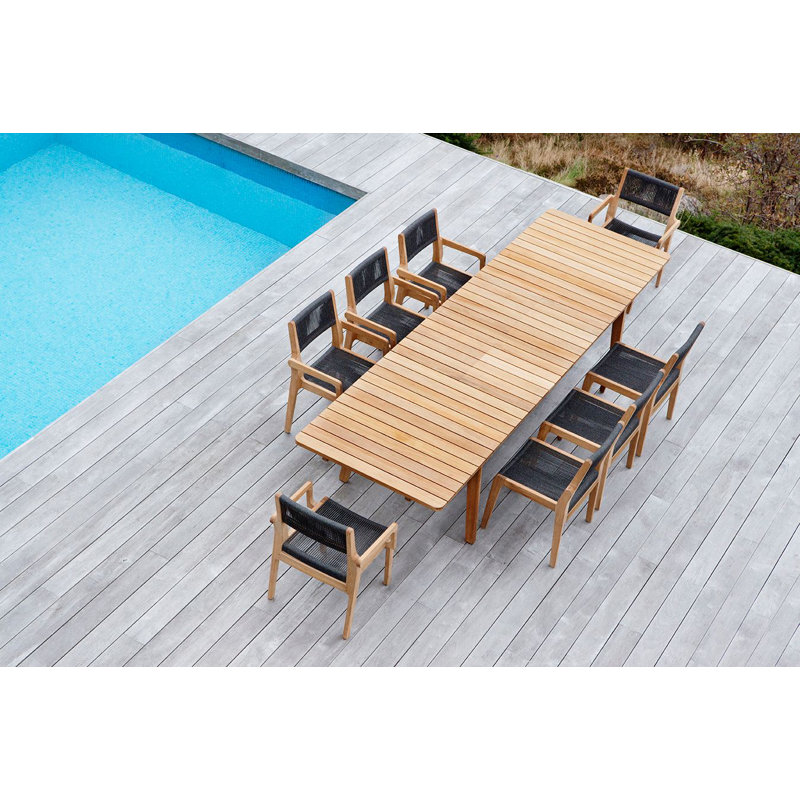 Skagen 9 - Piece Extendable Dining Set