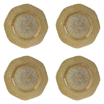  10 pots de 10 citrines en verre Strawberry Street, ensemble de 4