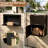 Through-Wall Parcel Drop Box with Rear Access, Anti-Theft Weather-Resistant Galvanized Steel, Black