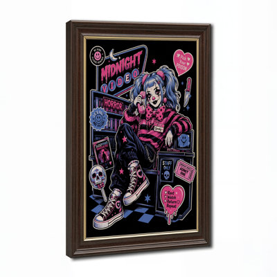 Art mural sur toile d'Halloween