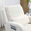 Chaise d'appoint à bascule Teddy White