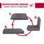 Pliable 9 po Base de lit en métal et sommier tapissier