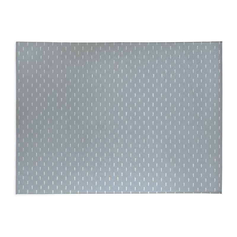 Paillasson Patty, L 36 po x L 60 po, Bleu ardoise