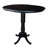 Dragana Extendable Round Solid Wood Dining Table-20208294
