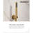 Tinian Thermostatic Shower System with Split Control Panel Dual 12" & 6" shower head, Handheld Shower -87415222