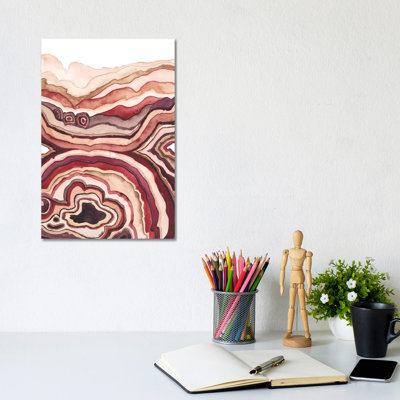 Quartz Lore III by Grace Popp - Wrapped Canvas Painting