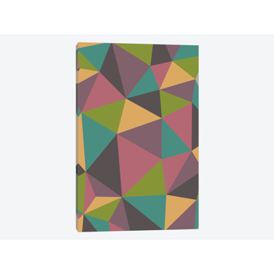 Triangles, impression sur toile tendue