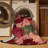 Machine Washable Botanical Brown Area Rug-1213249125