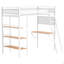 Lit mezzanine simple à 3 tablettes William