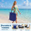 Ensemble de 2 fauteuils de bronzage avec trou pour le visage 3-en-1, chaise longue de plage 5 positions avec table d'appoint, capacité de 330 lb - bleu