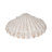 Resin Nautical Shell Figurine Sculpture - Coastal Decorative Accent Piece, Durable Polyresin Design